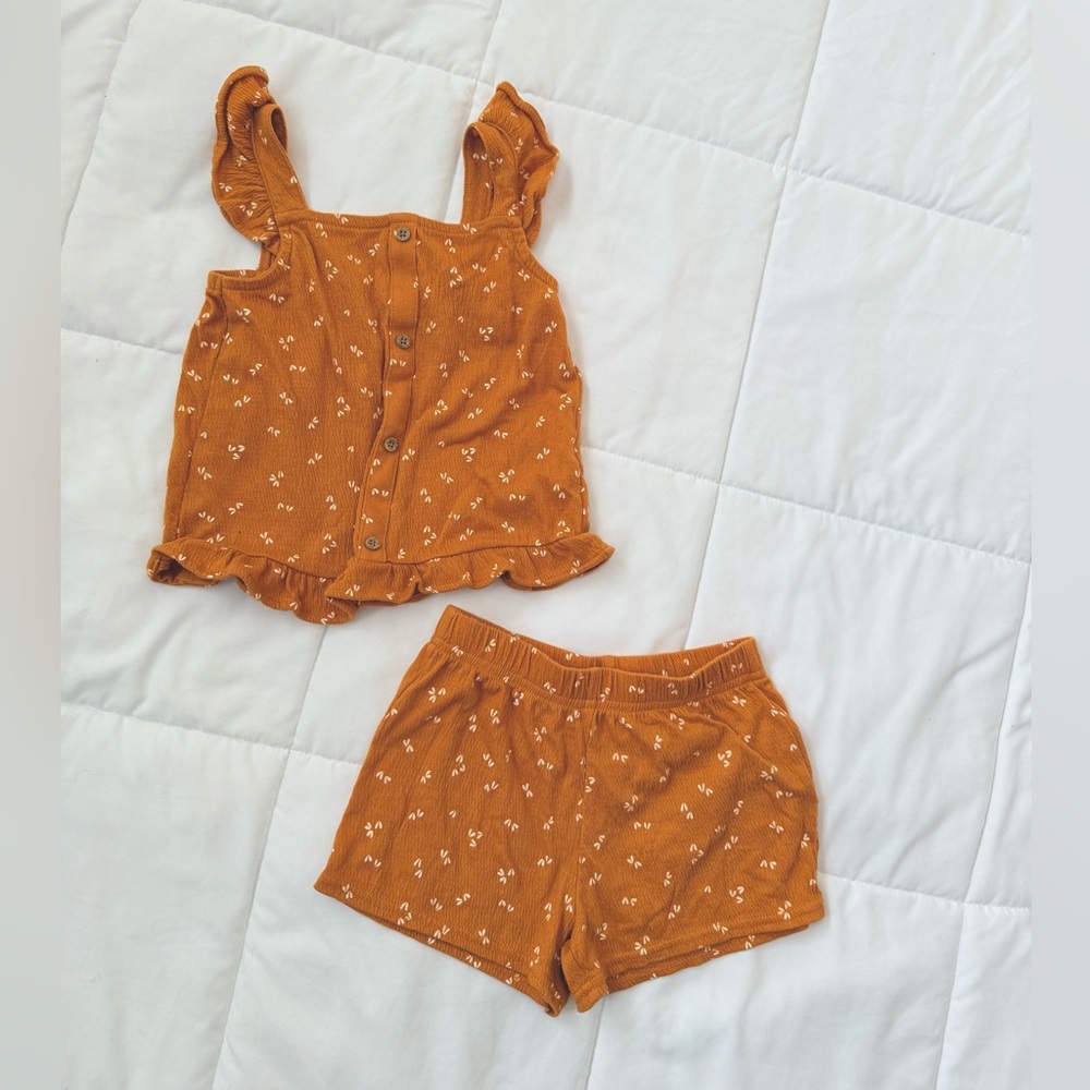 Carter's Mustard Matching Set